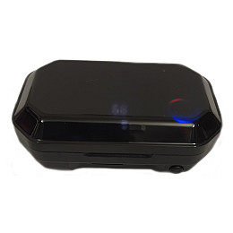 Беспроводные наушники M12 TWS с боксом для зарядки Black (au187-hbr)