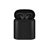 Бездротові блютуз навушники i7 Mini TWS з боксом для зарядки Black (au057-hbr)