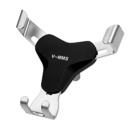 Автомобільний тримач для телефону Holder SJJ-861 Silver (av013-hbr)