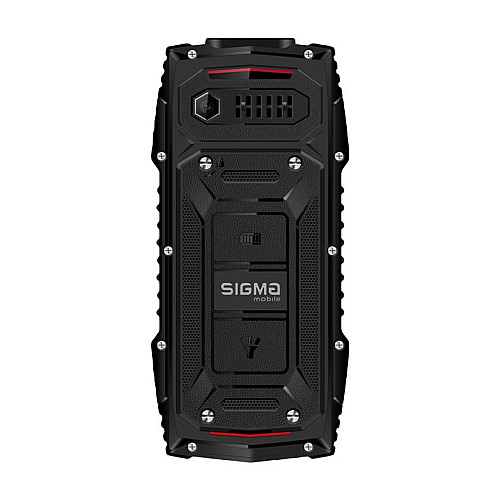 Мобільний телефон Sigma mobile X-treme AZ68 Dual Sim Чорний/Червоний