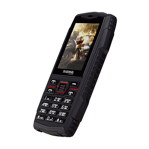 Мобільний телефон Sigma mobile X-treme AZ68 Dual Sim Чорний/Червоний