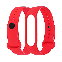 Ремешок силіконовий Anchor для Xiaomi Mi Band 4/ Band 3 Червоний