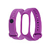 Ремешок силиконовый ANCHOR Xiaomi Mi Band 4/ Band 3 Темно-Фиолетовый