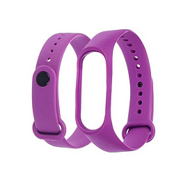 Ремешок силіконовий ANCHOR Xiaomi Mi Band 4/ Band 3 Темно-Фіолетовий