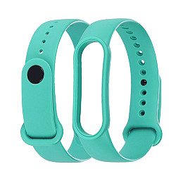 Ремешок силіконовий Anchor для Xiaomi Mi Band 5/ 6 Бірюзовий