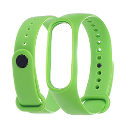 Ремешок силіконовий Anchor для Xiaomi Mi Band 5/ 6 Салатовий