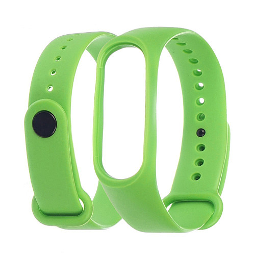 Ремешок силіконовий Anchor для Xiaomi Mi Band 5/ 6 Салатовий