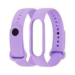 Ремешок силіконовий Anchor для Xiaomi Mi Band 5/ 6 Лавандовий
