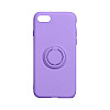 Чехол Totu Ring Color для Apple iPhone SE 2020 Фиолетовый