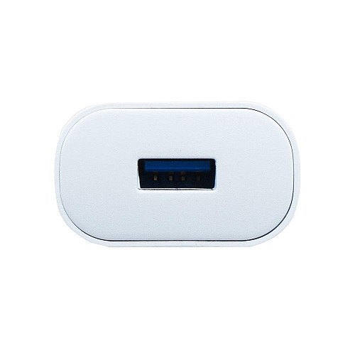 Сетевая зарядка Inkax CD-27 2.1A 1 USB + кабель Lightning Белый