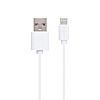 Сетевая зарядка Inkax CD-27 2.1A 1 USB + кабель Lightning Белый