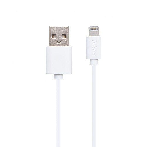 Сетевая зарядка Inkax CD-27 2.1A 1 USB + кабель Lightning Белый