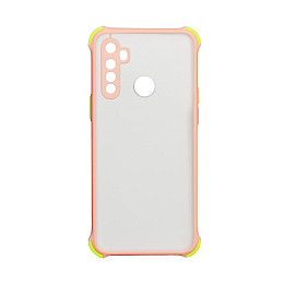 Чехол Totu Armor Frame для Realme 5 Розовый