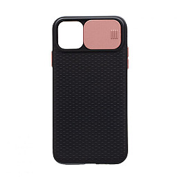 Чехол Anchor Curtain для Apple Iphone 11 Pro Max Черно-Розовый