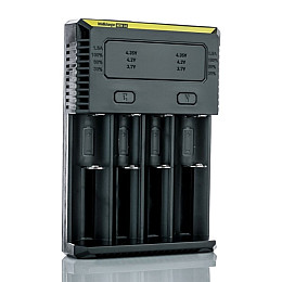 Зарядное устройство Nitecore Intellicharger i4 NEW на четыре аккумулятора (az009-hbr)