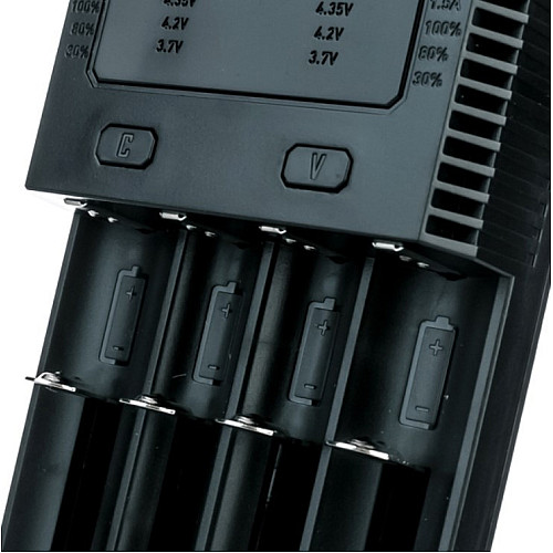 Зарядний пристрій Nitecore Intellicharger i4 NEW на чотири акумулятори (az009-hbr)