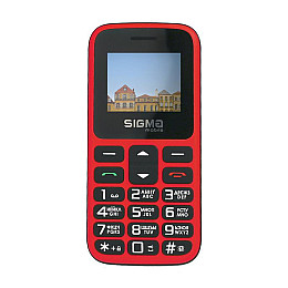 Мобільний телефон Sigma mobile Comfort 50 Hit 2020 Dual Sim Червоний (4827798120958)