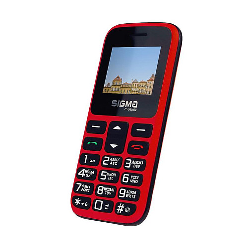 Мобільний телефон Sigma mobile Comfort 50 Hit 2020 Dual Sim Червоний (4827798120958)
