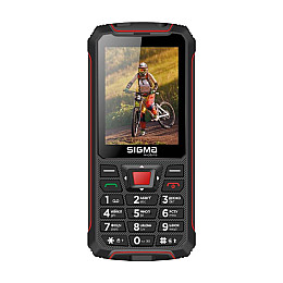 Мобільний телефон Sigma mobile X-treme PR68 Dual Sim Black/Red (4827798122129)