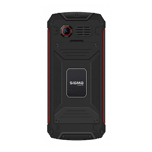Мобільний телефон Sigma mobile X-treme PR68 Dual Sim Black/Red (4827798122129)