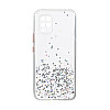 Чехол Frame with Sequins для Xiaomi Mi 10 Lite Серебристый