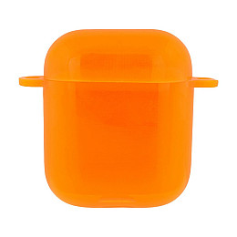 Футляр для навушників Airpods 2 Neon Color 6, Оранжевий