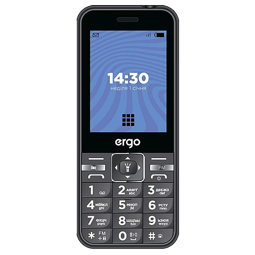 Мобільний телефон Ergo E281 Dual Sim Black