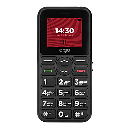 Мобильный телефон Ergo R181 Dual Sim Black