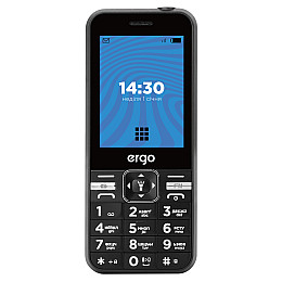 Мобильный телефон ERGO E281 Dual Sim Black (6653749)