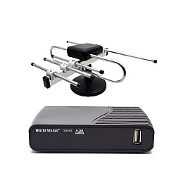 Комплект World Vision T624M2 з Антеною Т2 Волна 2