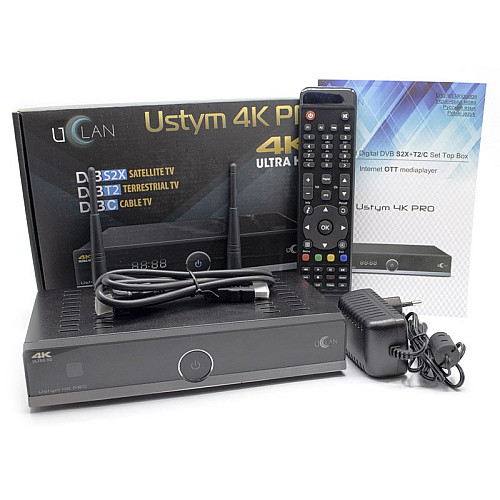 Комбінований ресивер uClan Ustym 4K PRO