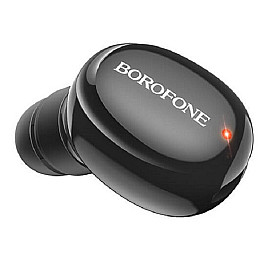 Bluetooth-гарнітура BOROFONE BC34 Mikey MINI BT5.0 Чорна