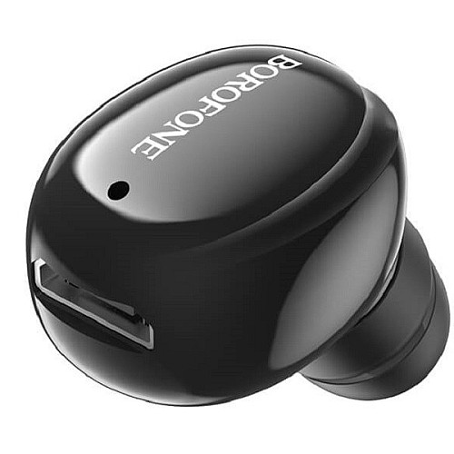 Bluetooth-гарнітура BOROFONE BC34 Mikey MINI BT5.0 Чорна