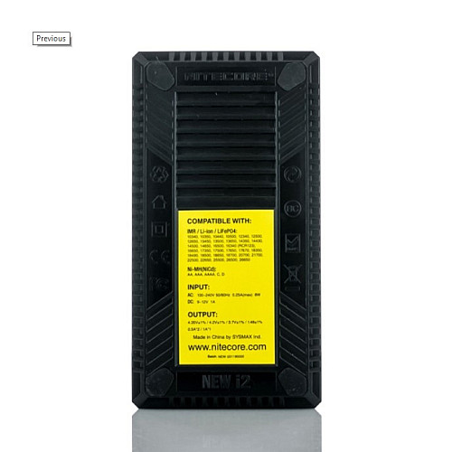 Зарядное устройство Nitecore Intellicharger I2 (az008-hbr)
