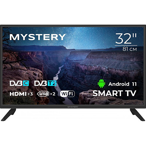 Телевизор Mystery MTV-3220HST2 32" Черный