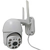 Камера зовнішнього відеоспостереження Visio CAM-6-IP Wi-Fi поворотна відеокамера вулична 2.0mp, 360°/90° Білий