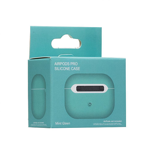 Футляр для наушников AirPods Pro Slim Цвет Mint Green