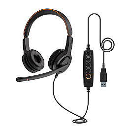 Гарнітура Axtel Voice UC 40 duo NC (AXH-V40UCD)