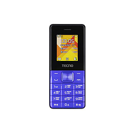 Мобильный телефон Tecno T301 Dual Sim Blue (4895180778698)