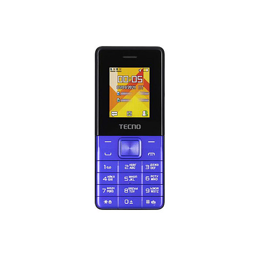 Мобильный телефон Tecno T301 Dual Sim Blue (4895180778698)