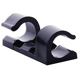 Держателі для кабеля на самоклеючій основі Little Bean затискачі 20 шт/уп Чорний