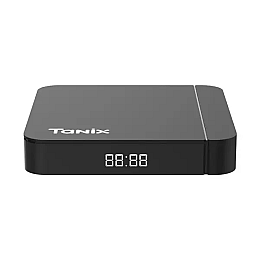 Android Smart TV Box Tanix W2 4Gb/32GB 4K Android 11 Чорний (3_02586)