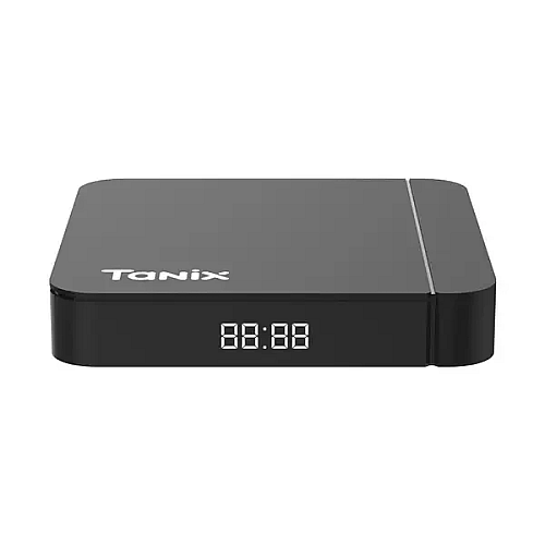 Android Smart TV Box Tanix W2 4Gb/32GB 4K Android 11 Чорний (3_02586)