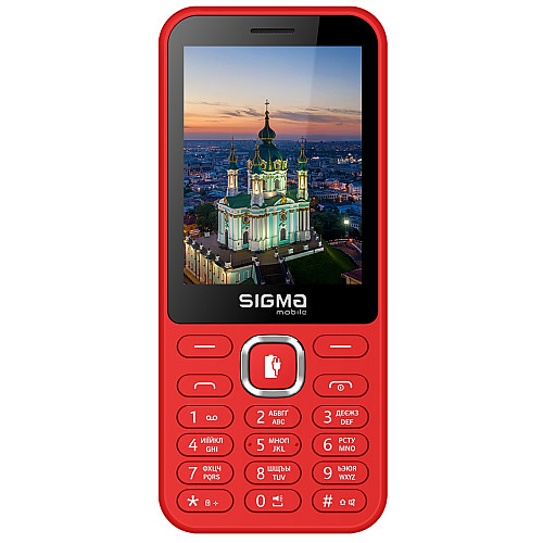 Мобільний телефон Sigma mobile X-style 31 Power Type-C Dual Sim Червоний