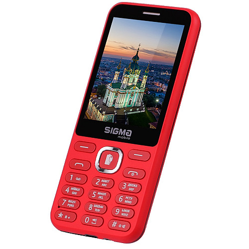 Мобільний телефон Sigma mobile X-style 31 Power Type-C Dual Sim Червоний