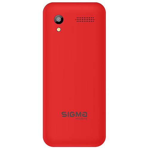 Мобільний телефон Sigma mobile X-style 31 Power Type-C Dual Sim Червоний