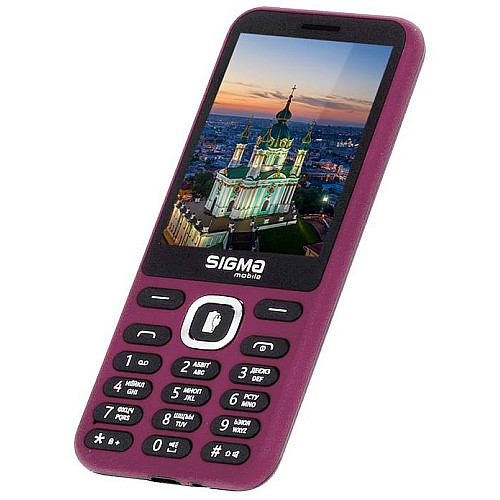 Мобільний телефон Sigma mobile X-style 31 Power Type-C Dual Sim Фіолетовий