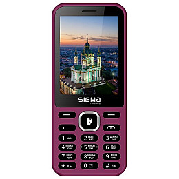 Мобильный телефон Sigma mobile X-style 31 Power Type-C Dual Sim Purple