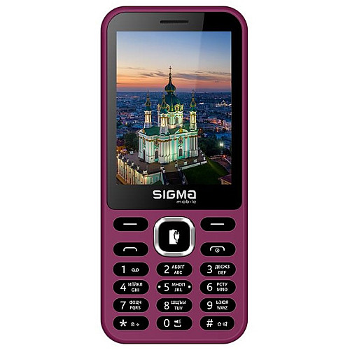 Мобільний телефон Sigma mobile X-style 31 Power Type-C Dual Sim Фіолетовий