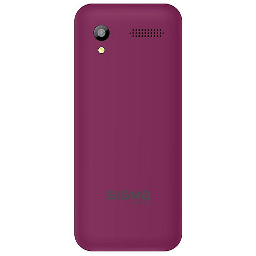 Мобільний телефон Sigma mobile X-style 31 Power Type-C Dual Sim Фіолетовий